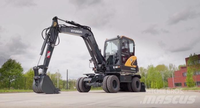 Hyundai HW 65 A Колёсные экскаваторы