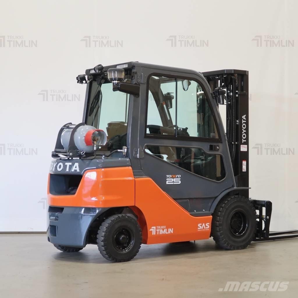 Toyota 02-8FGF25 Газовые погрузчики
