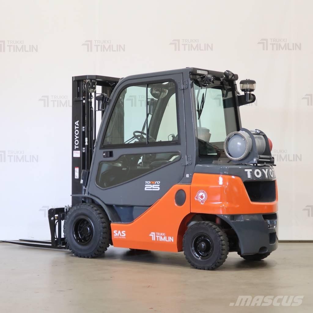 Toyota 02-8FGF25 Газовые погрузчики