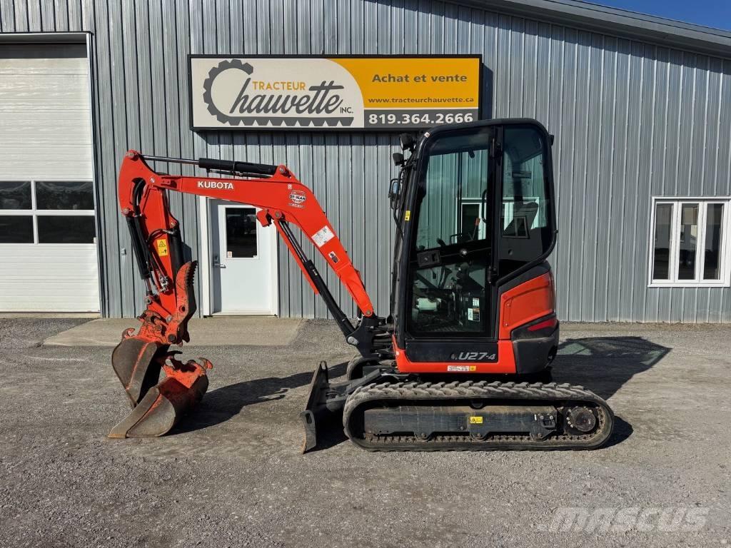 Kubota U 27-4 Мини-экскаваторы