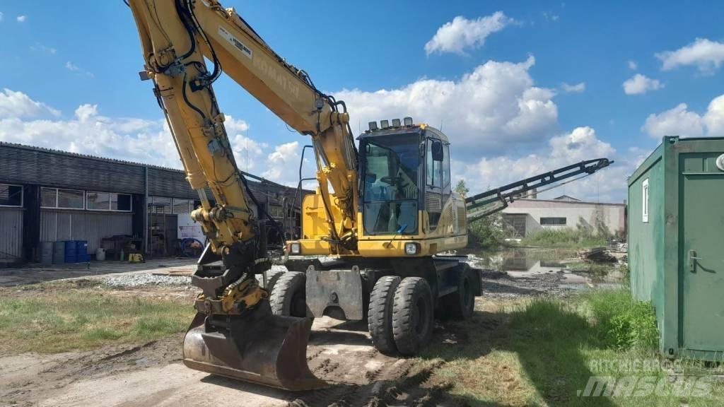 Komatsu PW 140-7 Колёсные экскаваторы