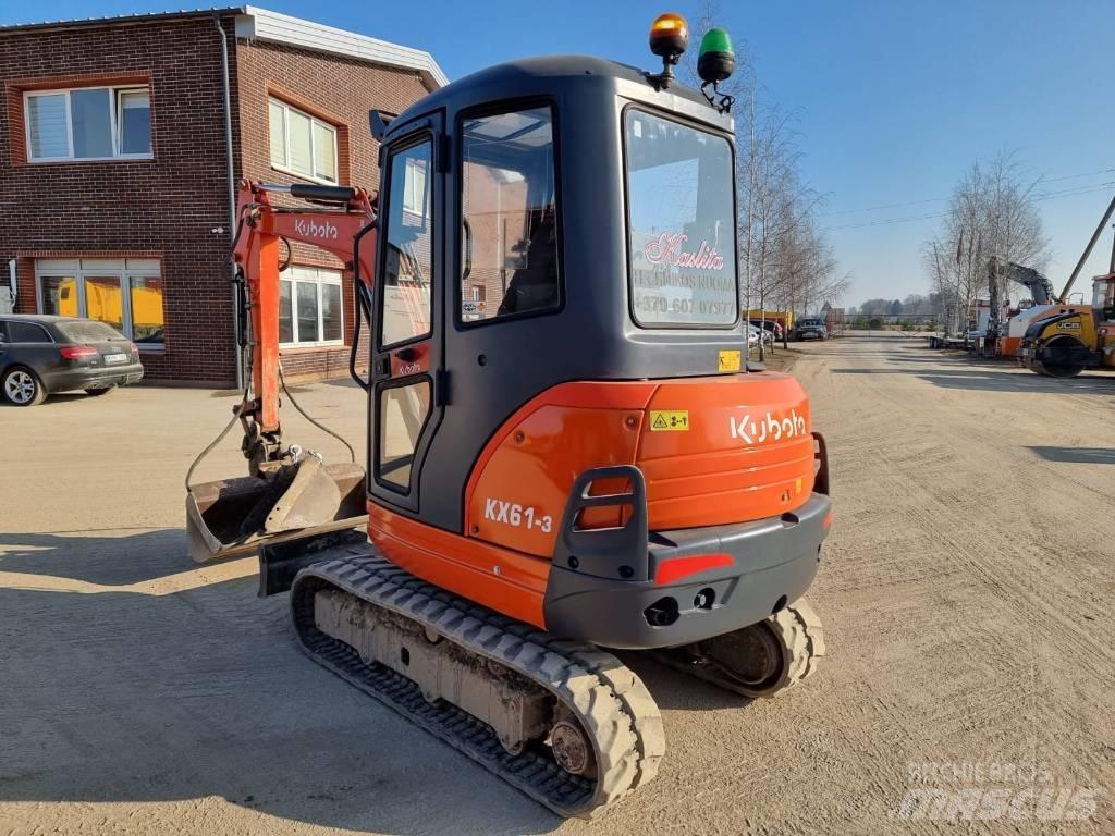 Kubota KX 61-3 Мини-экскаваторы