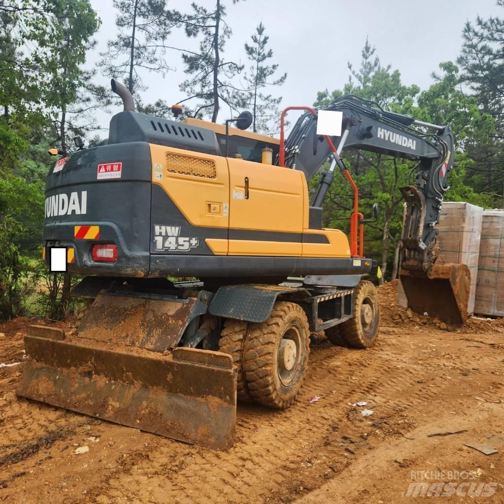 Hyundai HW 145 Колёсные экскаваторы