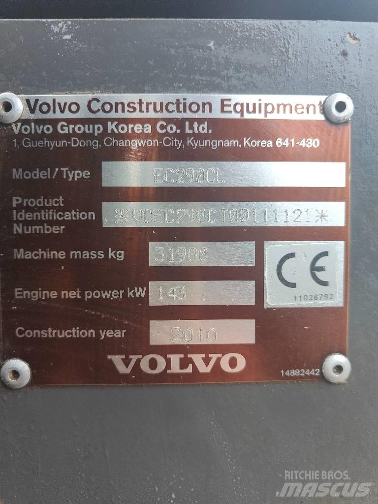 Volvo EC 290 C L Гусеничные экскаваторы