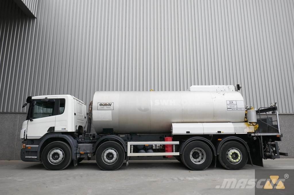 Scania P380 8x2 Специальные грузовики