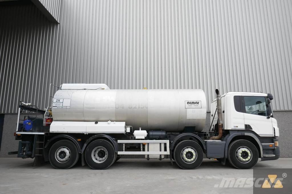 Scania P380 8x2 Специальные грузовики