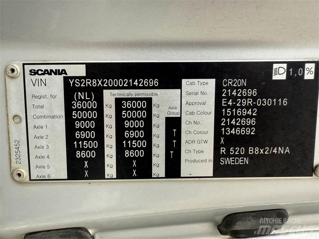 Scania R520 8x2 Грузовики-Мультилифты