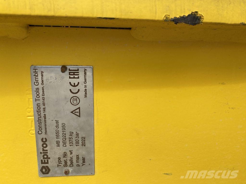 Epiroc MB1650D Гидромолоты