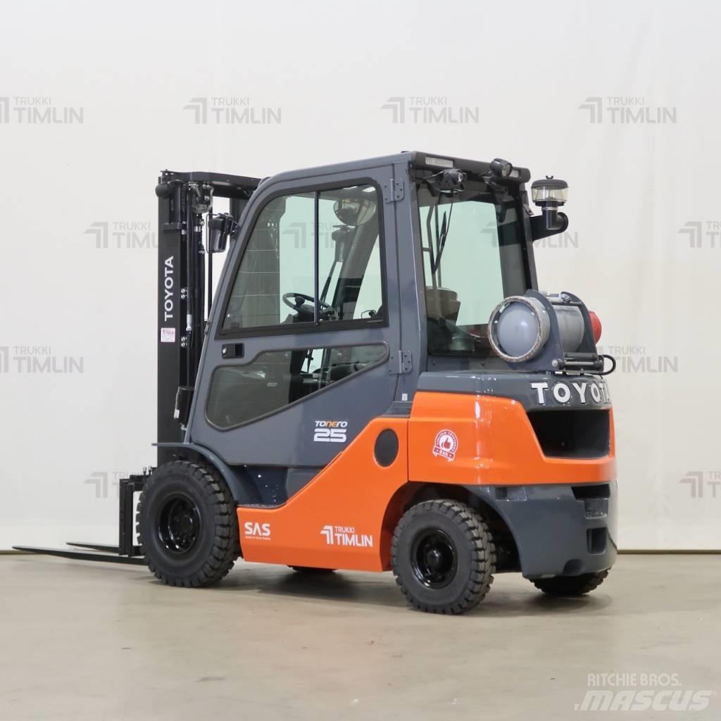 Toyota 02-8FGF25 Газовые погрузчики