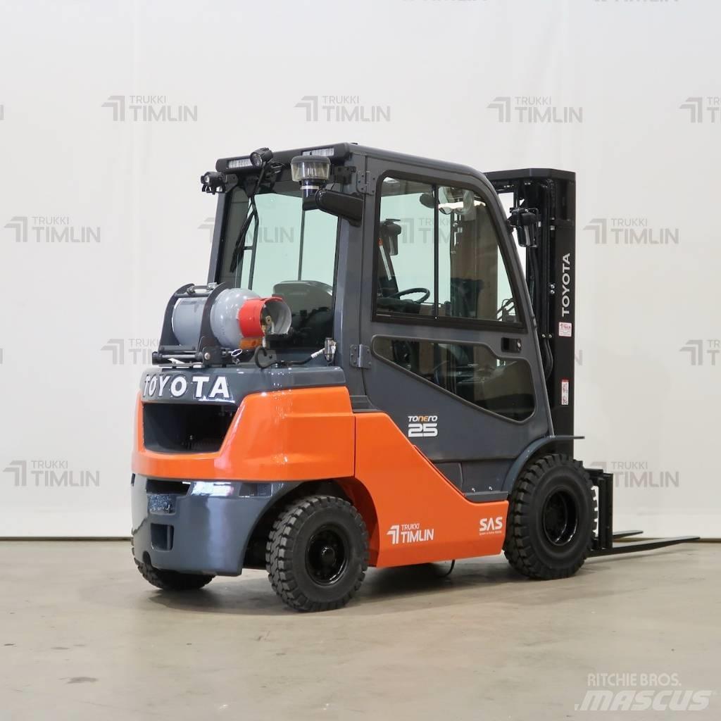 Toyota 02-8FGF25 Газовые погрузчики