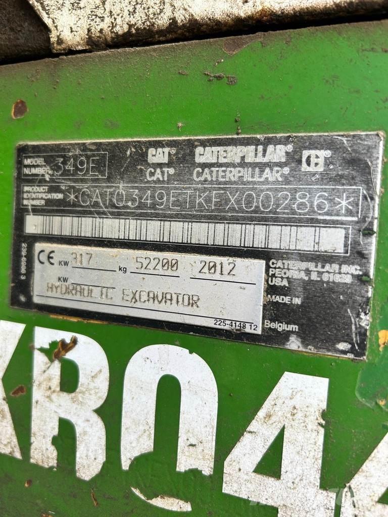 CAT 349EL VG Гусеничные экскаваторы
