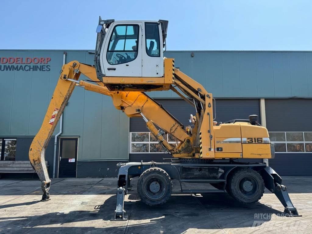 Liebherr A 316 Перегружатели металлолома/промышленные погрузчики