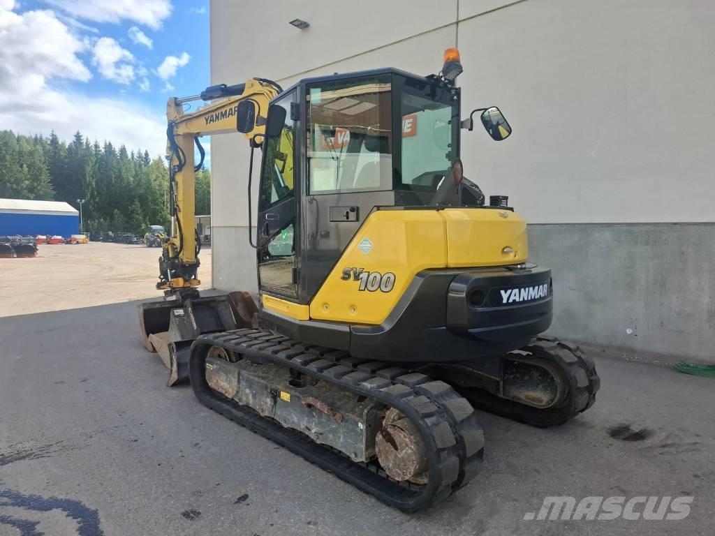 Yanmar SV 100-2A Малые экскаваторы 7т-12т