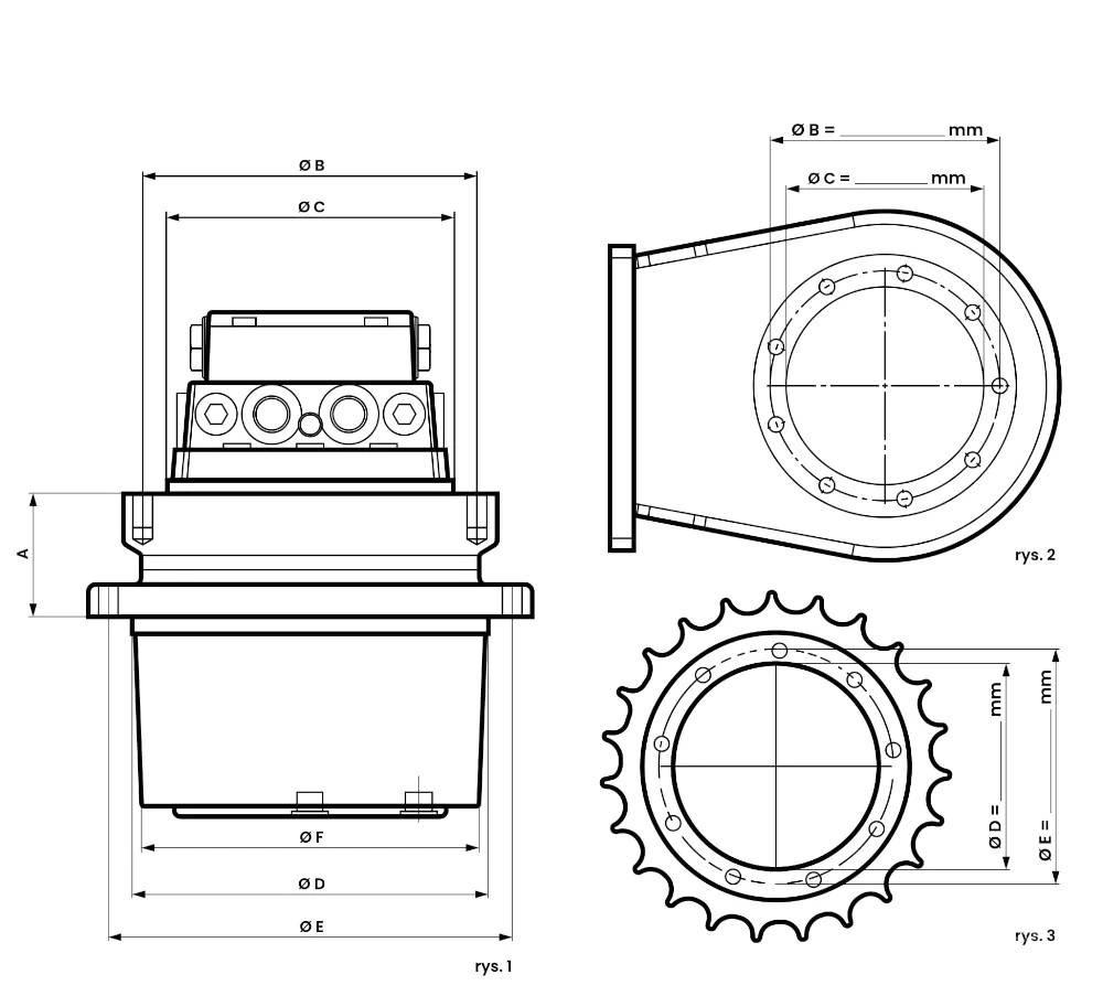 CASE CX 25 Трансмиссии и КПП