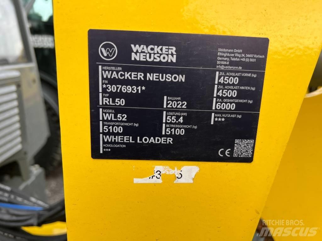 Wacker Neuson WL 52 Фронтальные погрузчики