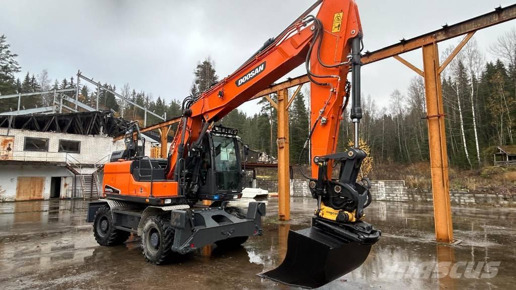 Doosan DX 170 W Колёсные экскаваторы