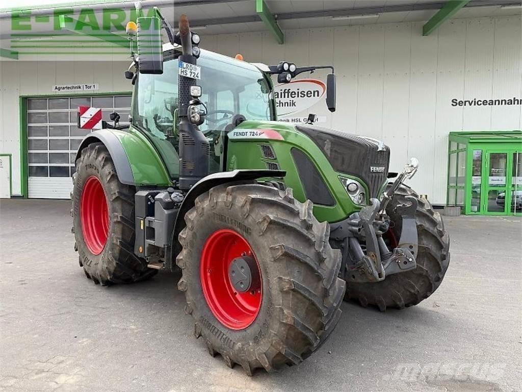 Fendt 724 vario s4 Трактора