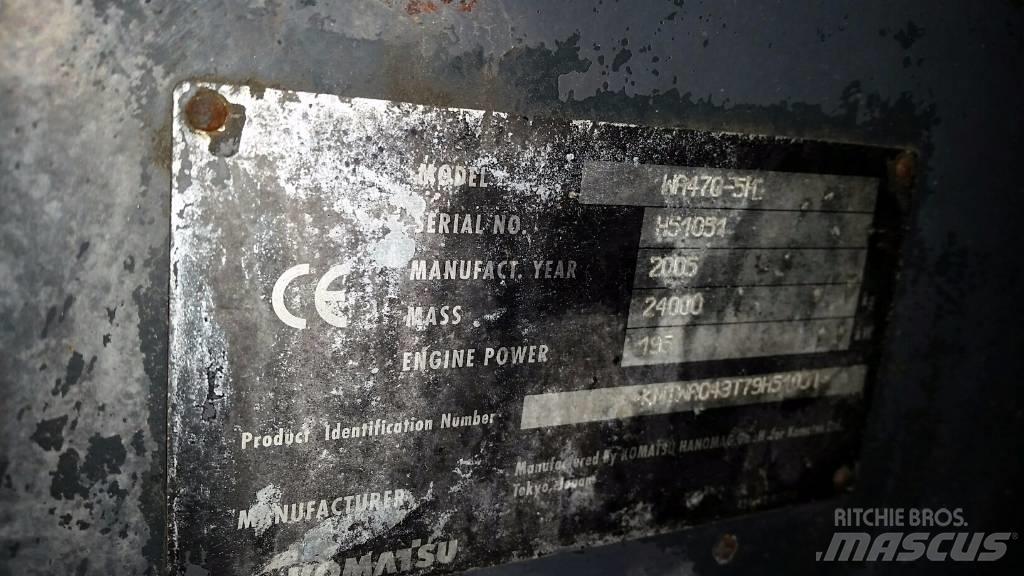 Komatsu WA470-5 Фронтальные погрузчики