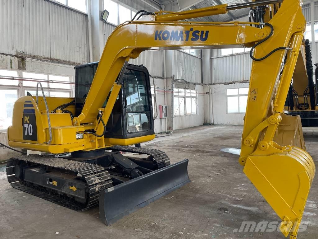 Komatsu PC 70 Малые экскаваторы 7т-12т