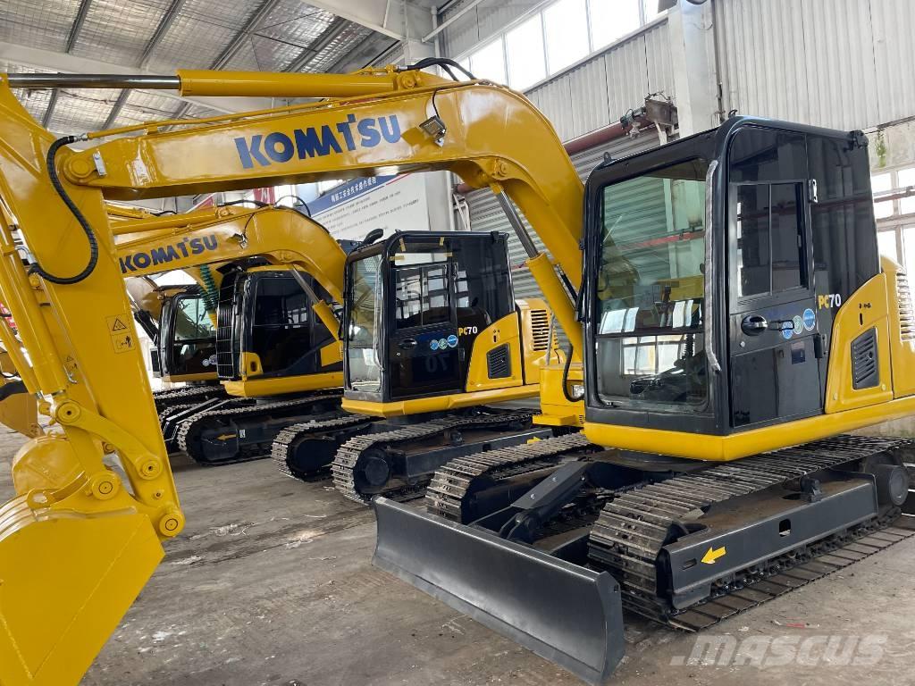 Komatsu PC 70 Малые экскаваторы 7т-12т