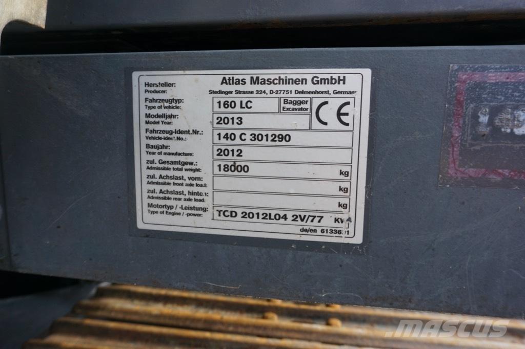 Atlas 160 LC Гусеничные экскаваторы