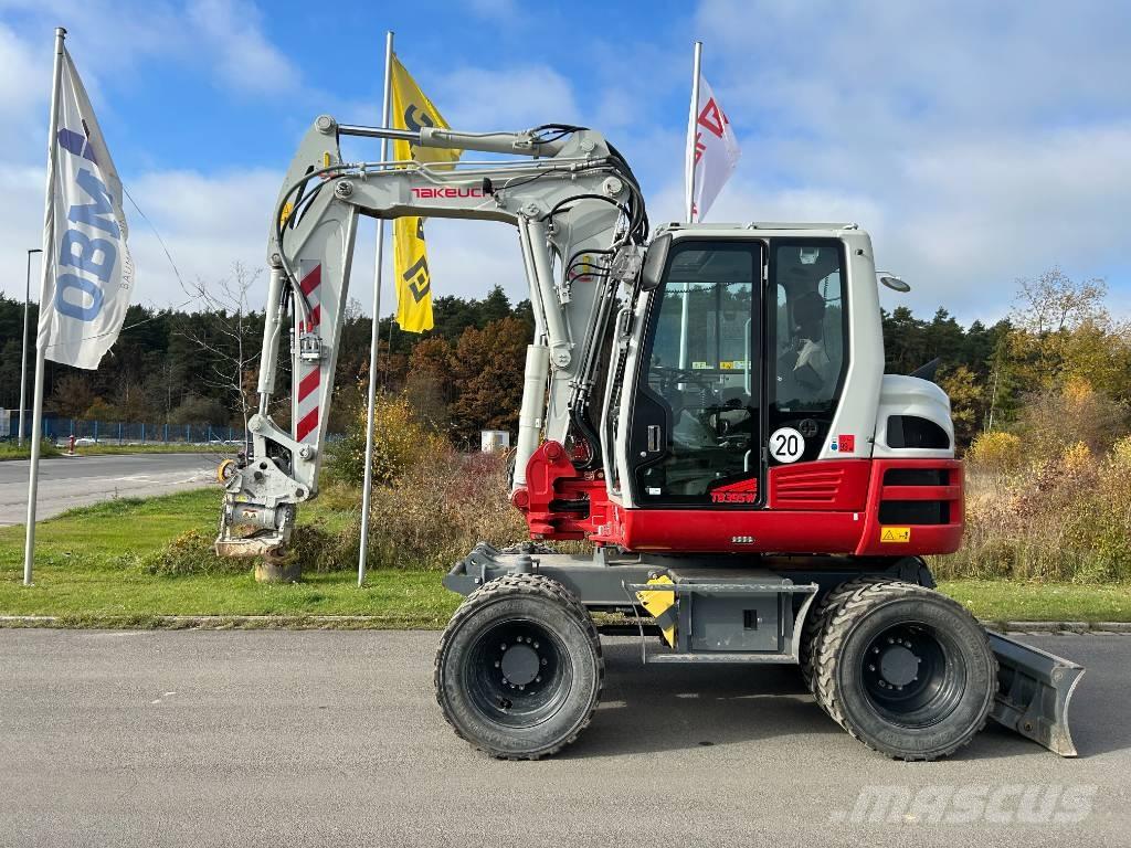 Takeuchi TB 395 W Колёсные экскаваторы