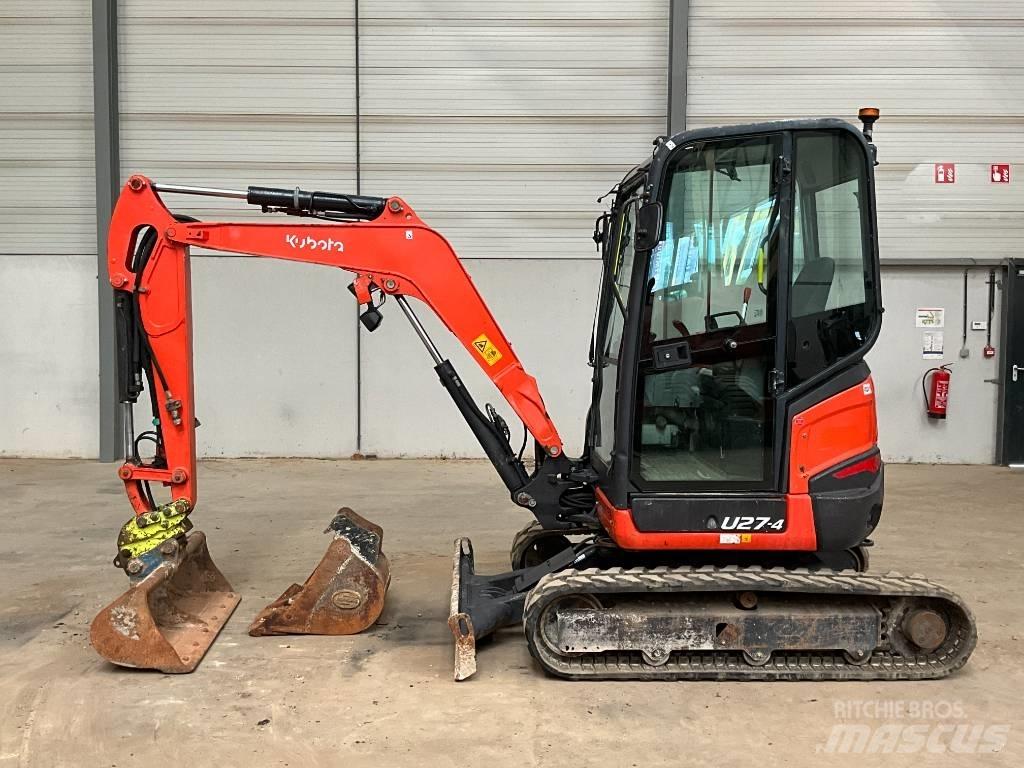 Kubota U 27-4 Мини-экскаваторы