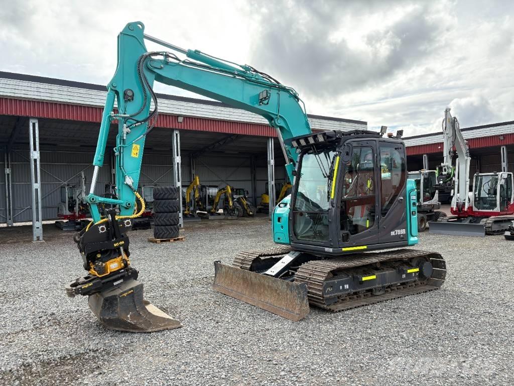 Kobelco SK75SR-7 Малые экскаваторы 7т-12т