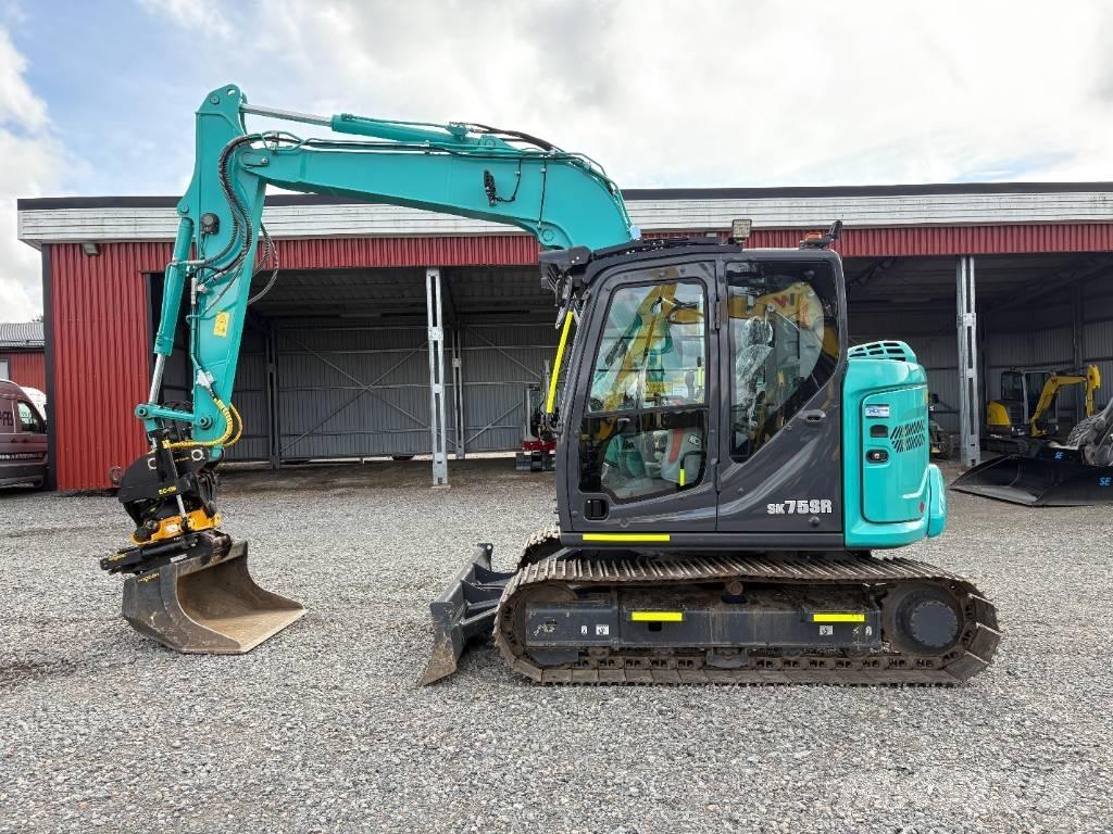 Kobelco SK75SR-7 Малые экскаваторы 7т-12т