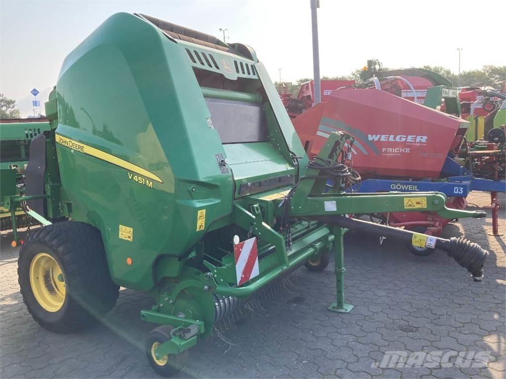 John Deere V451M Рулонные пресс-подборщики