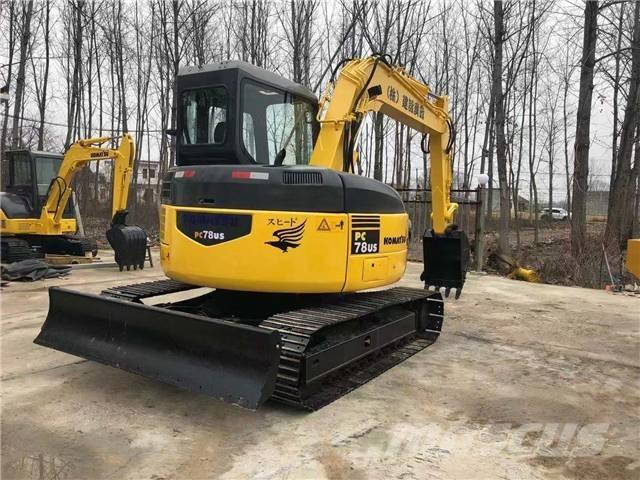 Komatsu pc78us Гусеничные экскаваторы