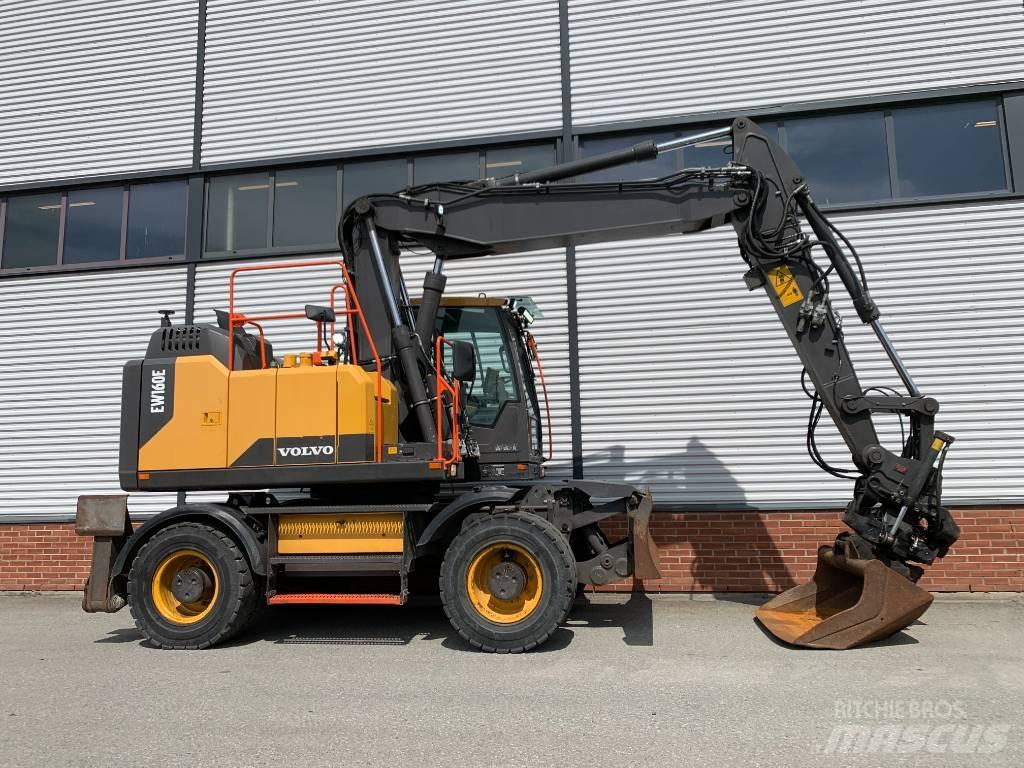 Volvo EW 160 E Колёсные экскаваторы