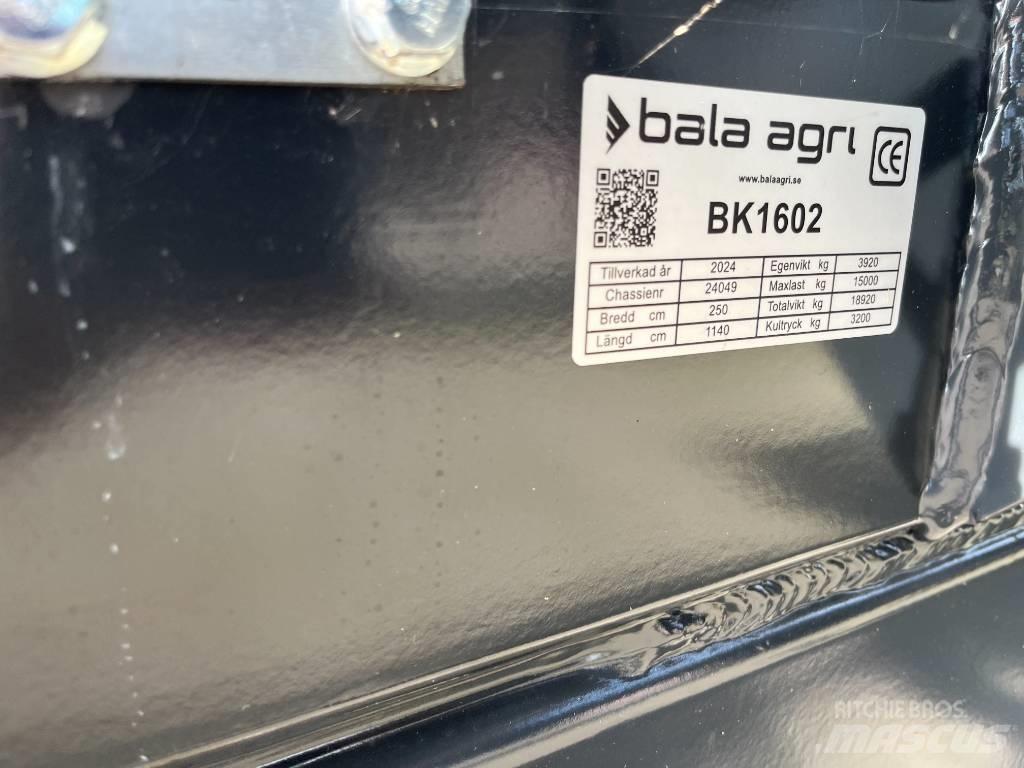 Bala BK 1602 Прицепы для тюков и рулонов