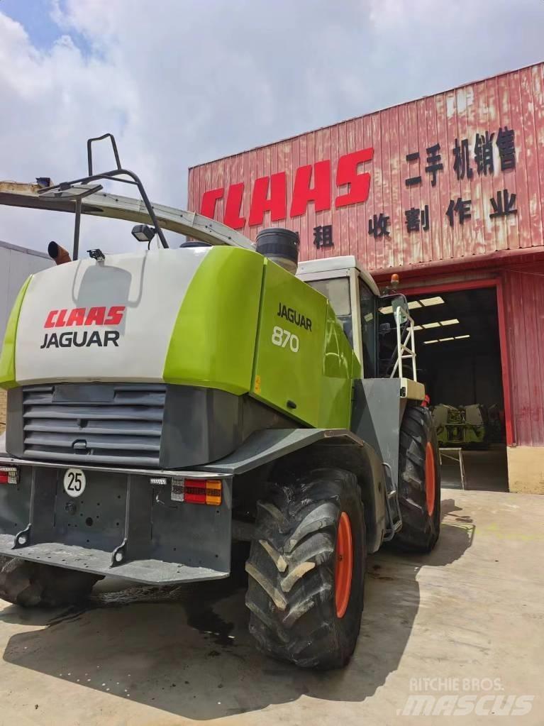 CLAAS Jaguar 870 Самоходные кормоуборочные комбайны