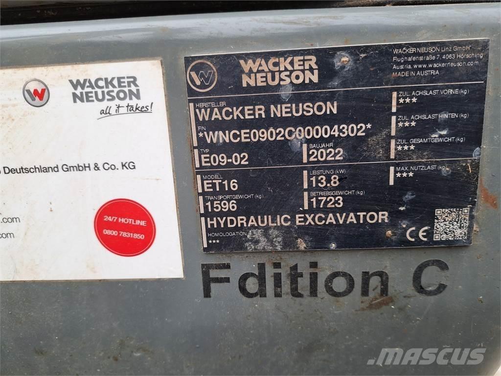 Wacker Neuson ET16 Гусеничные экскаваторы