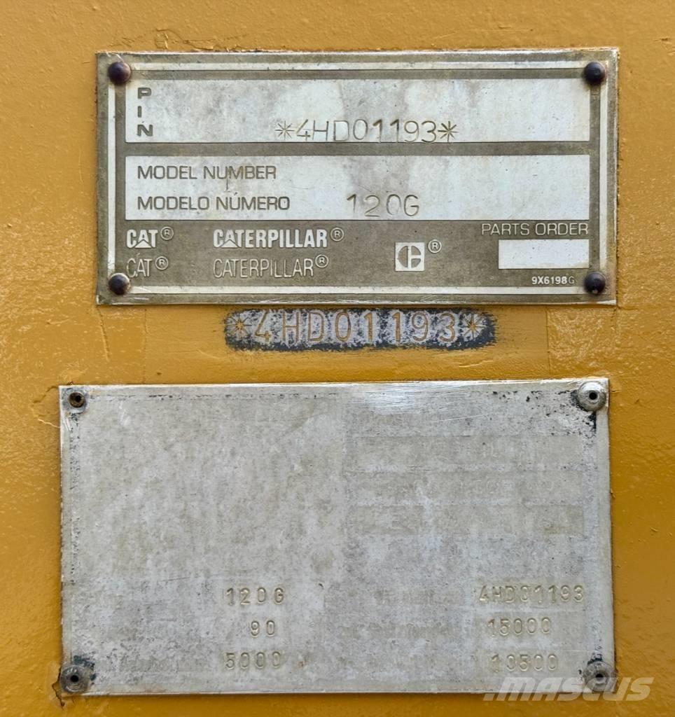 CAT 120 G Грейдеры
