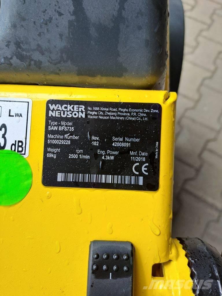 Wacker Neuson BFS735 Бензорезы