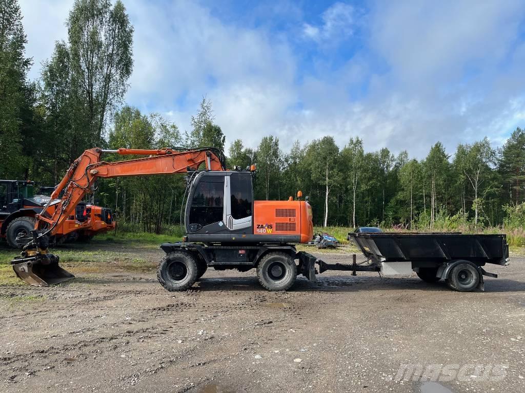 Hitachi ZX140W-3 Колёсные экскаваторы