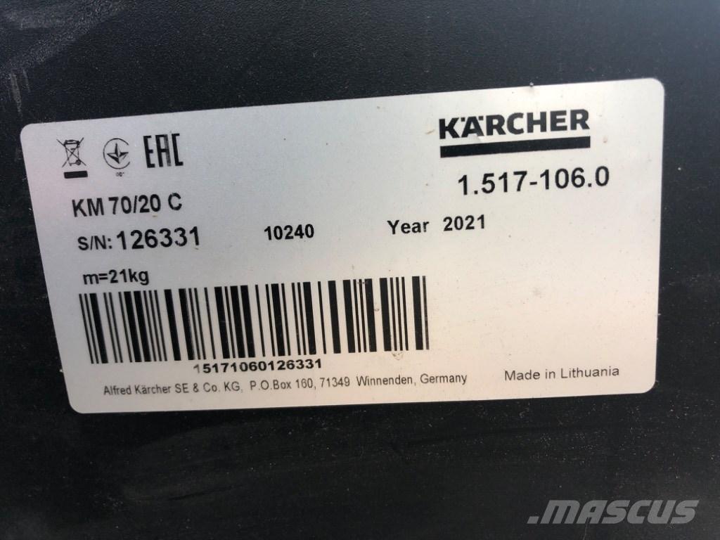 Kärcher KM 70/20 C Вакуумные уборочные машины