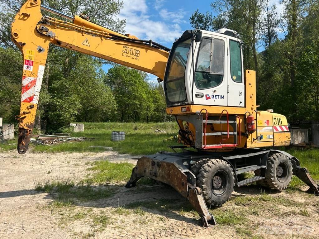Liebherr A 316 Перегружатели металлолома/промышленные погрузчики