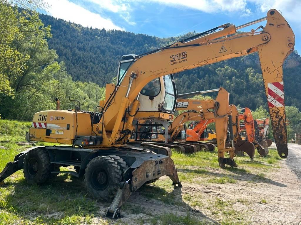 Liebherr A 316 Перегружатели металлолома/промышленные погрузчики