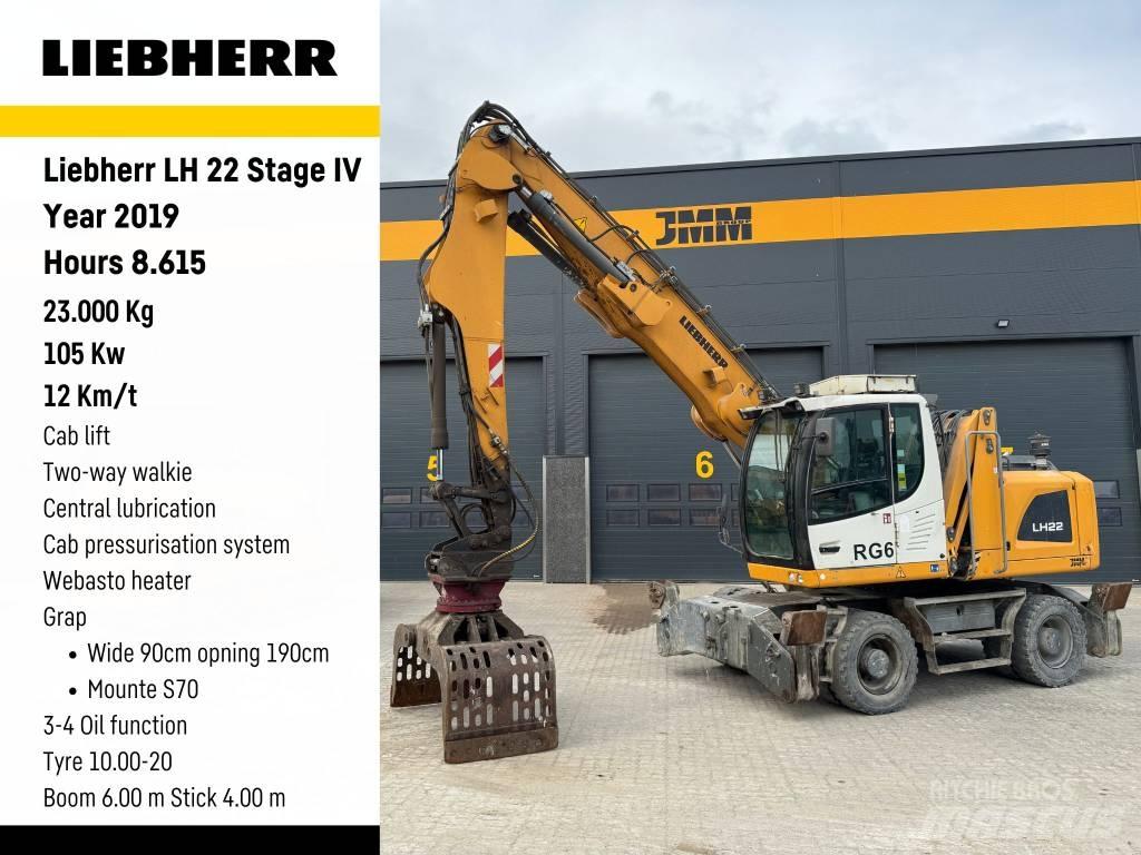Liebherr LH 22 Перегружатели металлолома/промышленные погрузчики