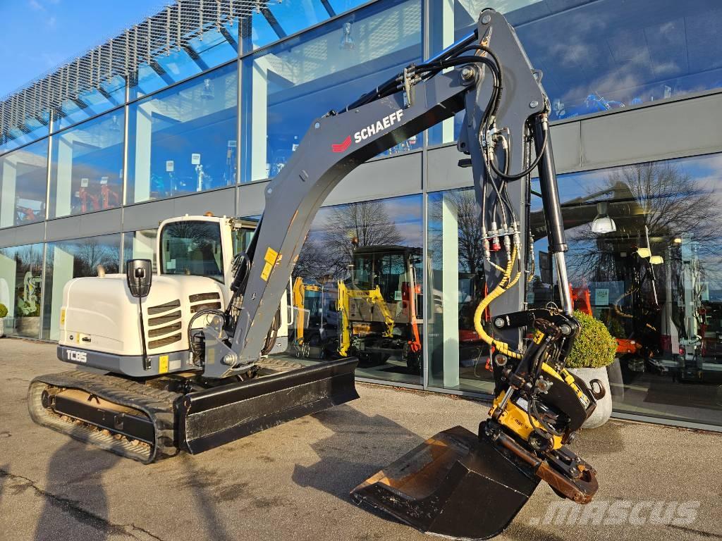 Terex Schaeff tc85 Малые экскаваторы 7т-12т