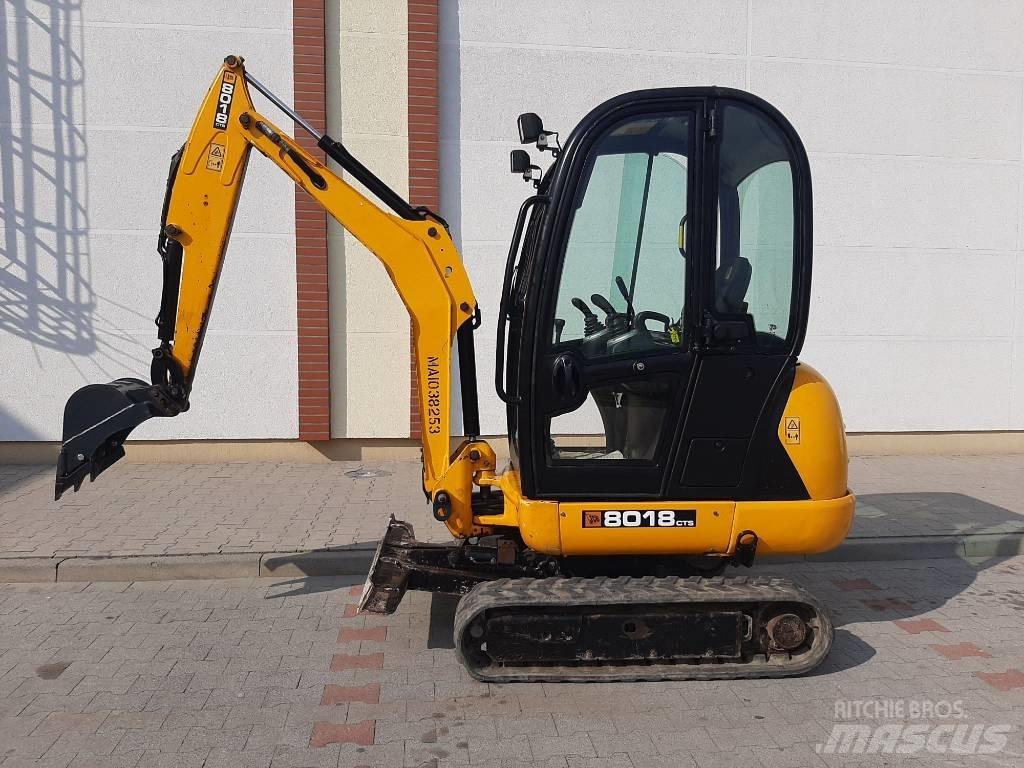 JCB 8018 CTS Мини-экскаваторы
