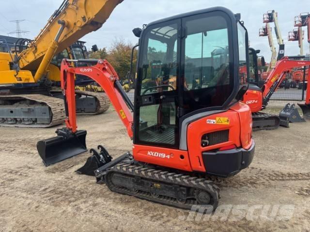 Kubota KX 019-4 Мини-экскаваторы