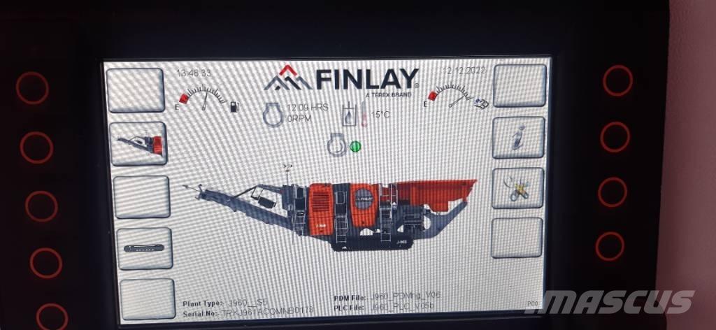 Terex Finlay J-960A Мобильные дробилки