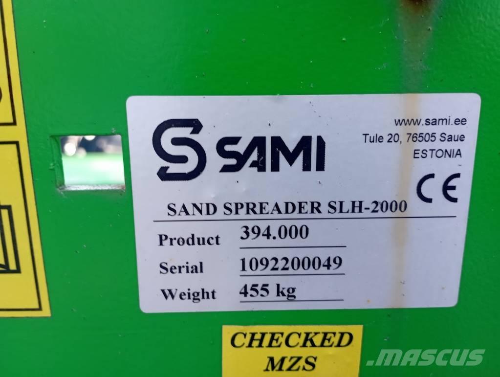 Sami SLH 2000 ZM-602 Пескоразбрасыватели