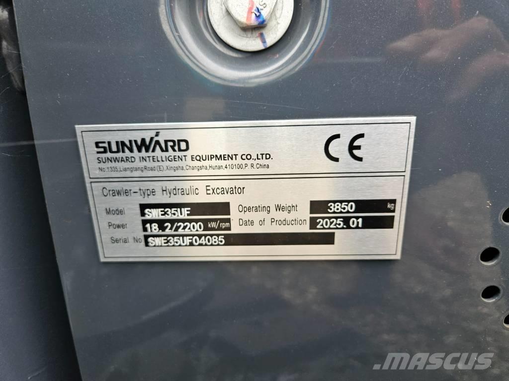 Sunward SWE 35 UF Мини-экскаваторы