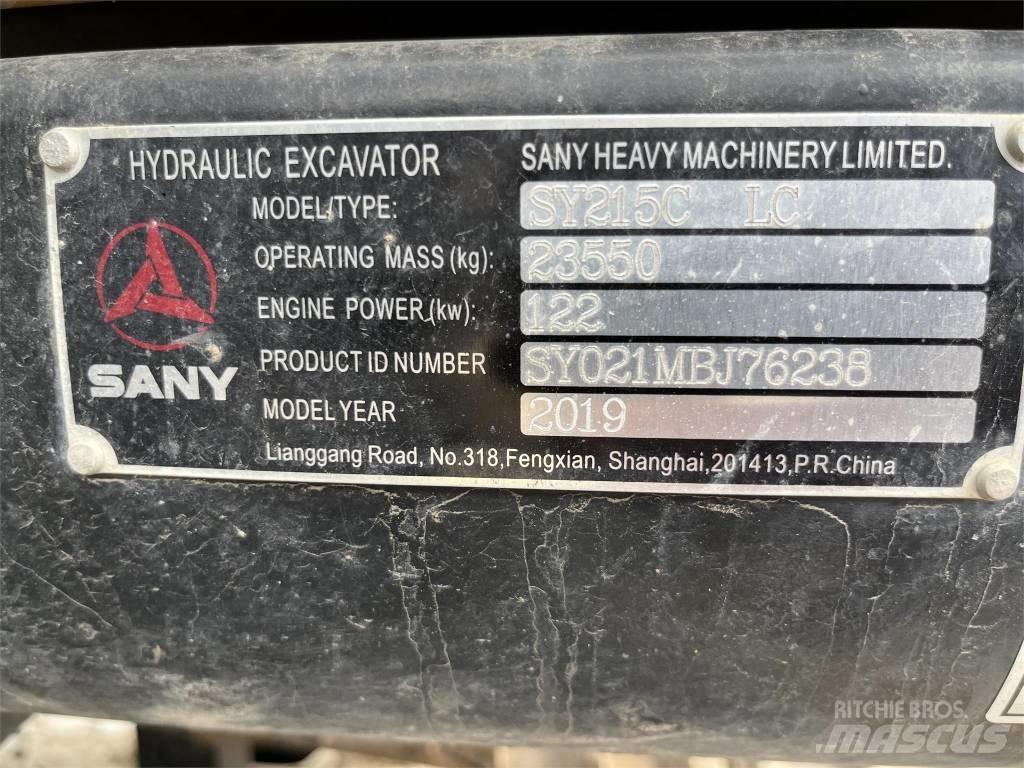 Sany SY215C Гусеничные экскаваторы