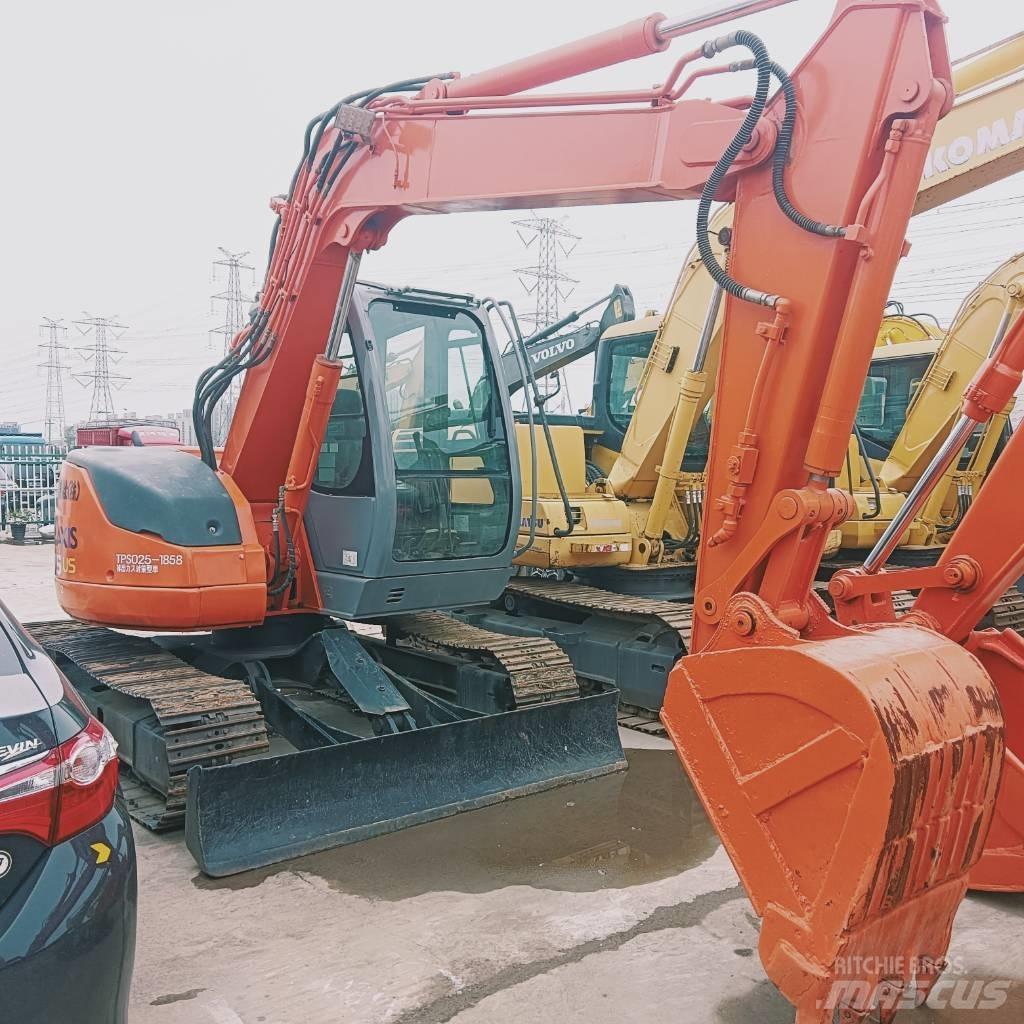 Hitachi ZX 75 US Малые экскаваторы 7т-12т